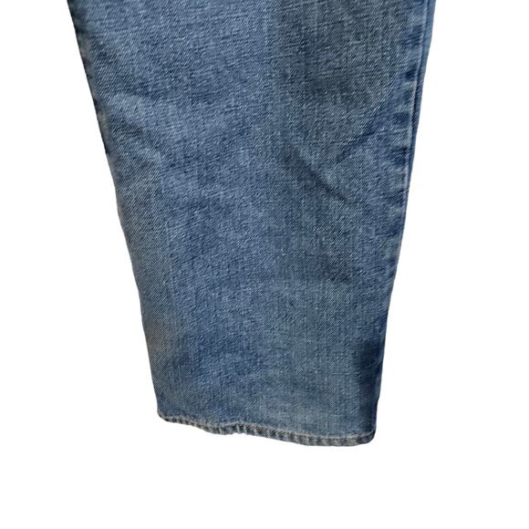 Old Navy Men's Size 38x32 Regular Straight Leg Distressed Work Jean Cotton Blend - Picture 9 of 11